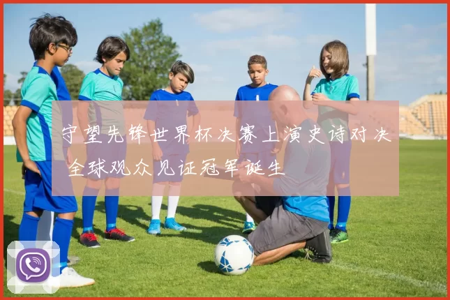 守望先锋世界杯决赛上演史诗对决 全球观众见证冠军诞生