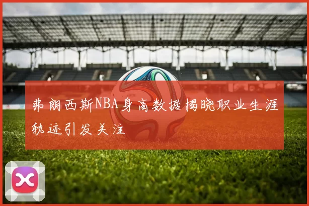 弗朗西斯NBA身高数据揭晓职业生涯轨迹引发关注