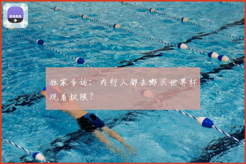 独家专访:内行人都去哪买世界杯观看权限?